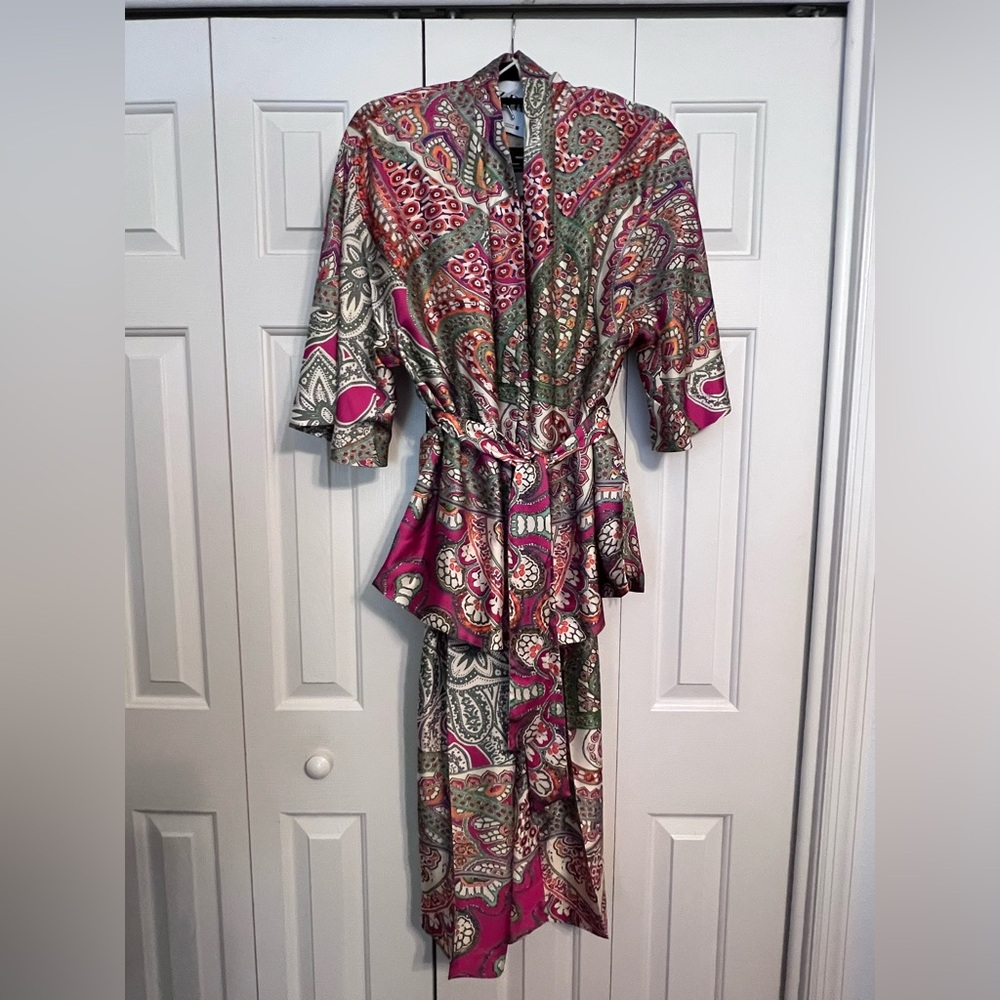 NWT Zara Kimono and pant set Size Small - Picture 6 of 14